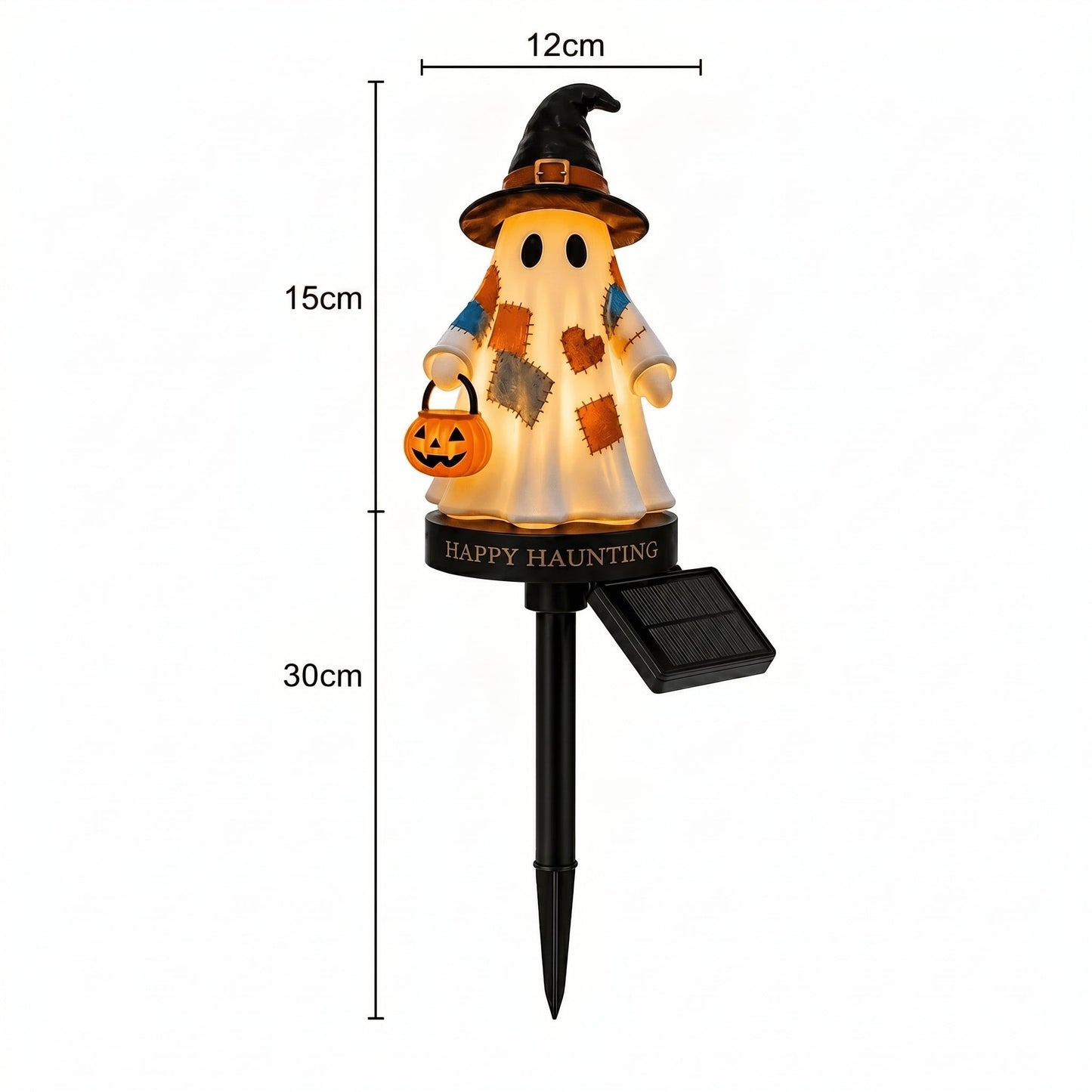 👻Solar Ghost Garden Stake Light – A Seasonal Glow for Your Garden