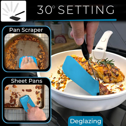 🔥Hot Sale 50% OFF🔥Adjustable Angle Spatula - New PPSU material