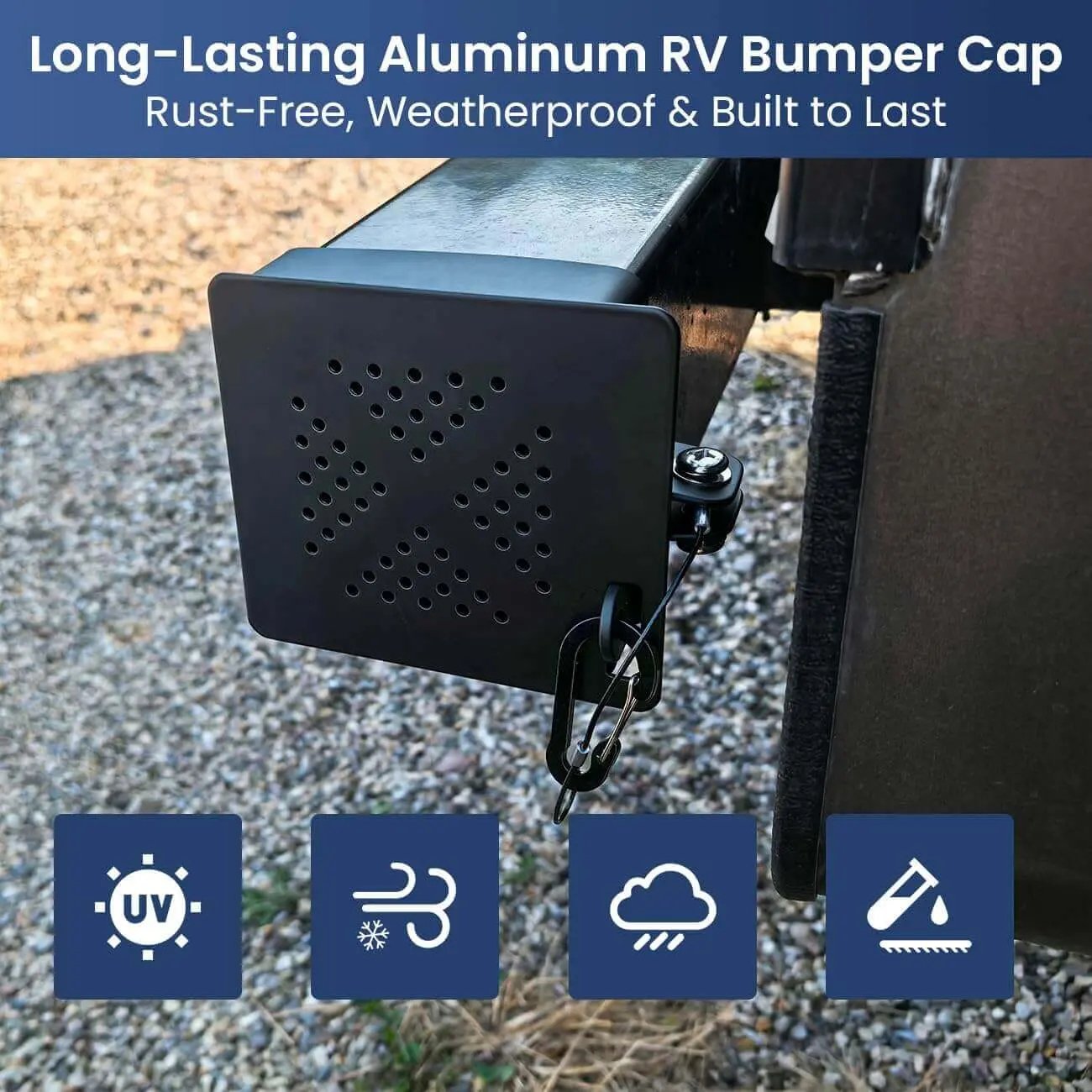 🚐 Aluminum RV Bumper End Caps