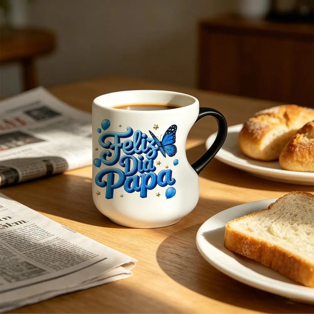 "Feliz Dia Papa" Heat Reveal Mug | Father's Day Gift, 11oz Ceramic