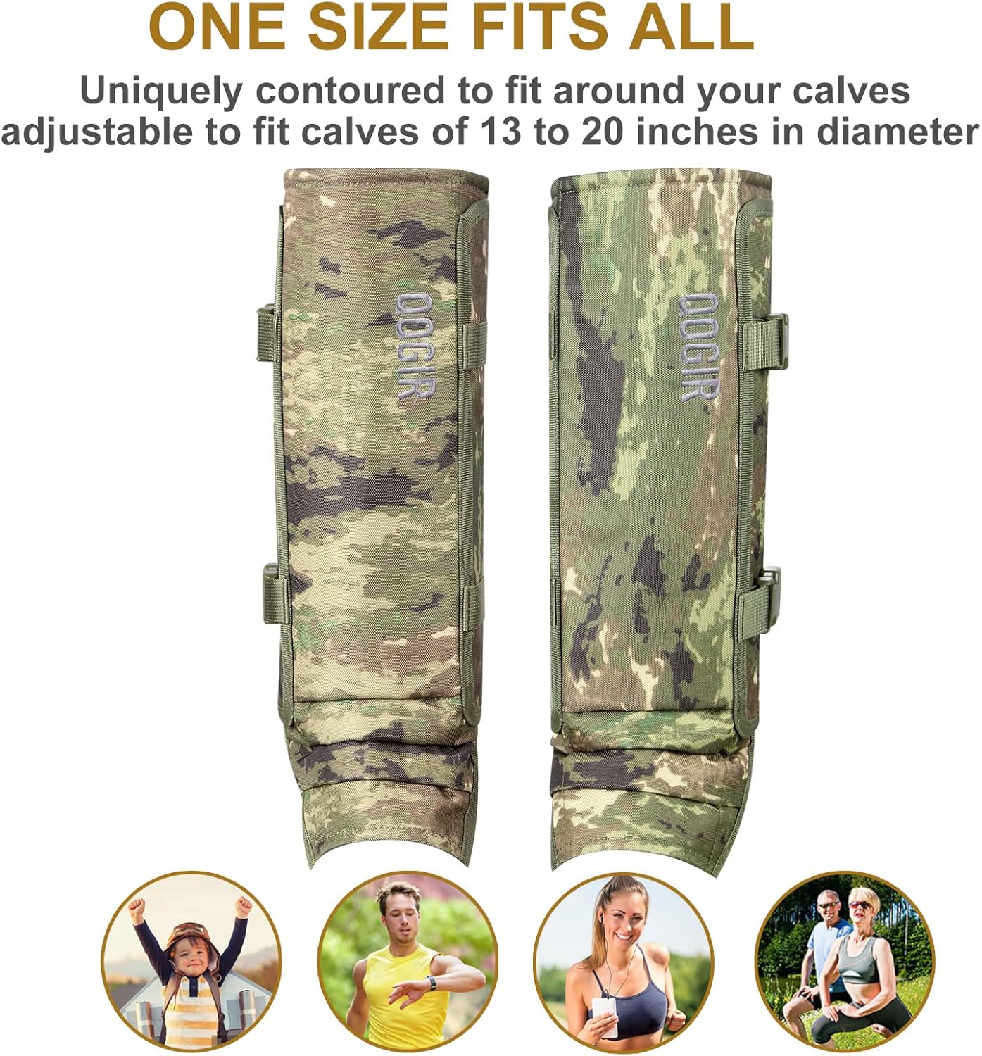 Unisex Adjustable Outdoor Snake-Resistant Leg Gaiters