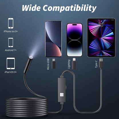 🔥Limited Time 50% Off✨Endoscope Camera with Light