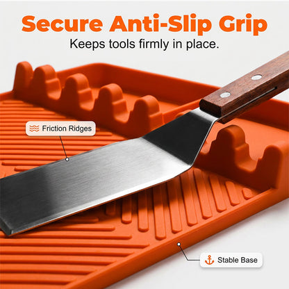 🔥LAST DAY SALE 50% OFF!!🔥Silicone Grill Mat for Side Shelf